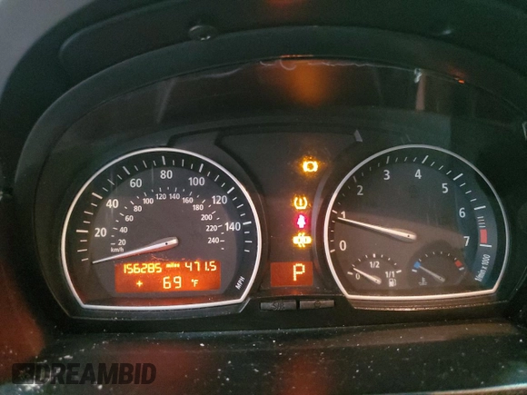 2005 BMW X3 2.5i with VIN WBXPA73495WC47255, listed as a Copart auction lot 80141924 with 156,285 mi miles and Salvage Title. Bid and sale history available at carsss.com. Image 9.