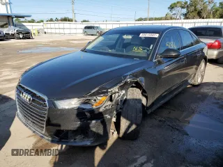 2016 Audi A6 2.0T Premium with VIN WAUFFAFC3GN098807, listed as a Copart auction lot 68615082 with 52,506 mi miles. Bid and sale history available at carsss.com. Image 1.
