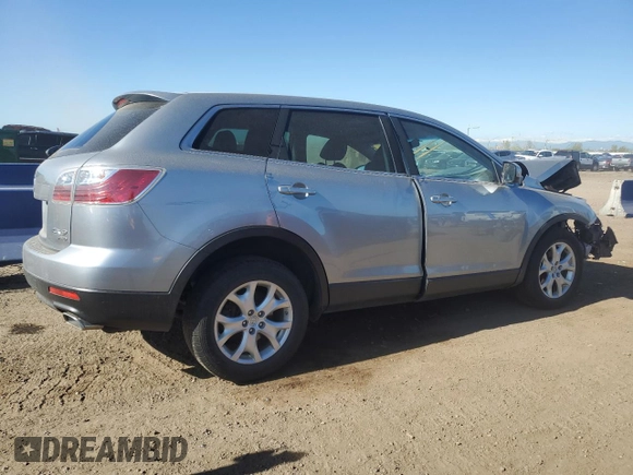 2012 Mazda CX-9 Touring with VIN JM3TB3CV8C0362539, listed as a Copart auction lot 55128315 with 206,555 mi miles and Salvage title. Bid and sale history available at DreamBid. Image 3.