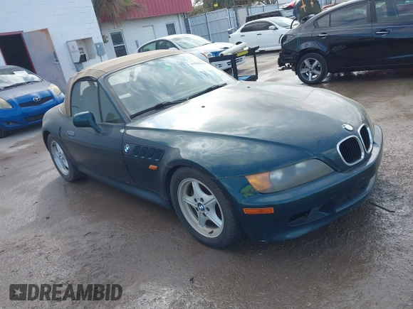 1998 BMW 3 Series 1.9L with VIN 4USCH732XWLE05993, listed as a IAAI auction lot 41551443 with 173,508 mi miles. Bid and sale history available at carsss.com. Image 1.