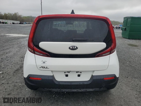 2021 Kia Soul S with VIN KNDJ23AU0M7138698, listed as a Copart auction lot 50696105 with 356,329 mi miles and Salvage Title. Bid and sale history available at DreamBid. Image 6.