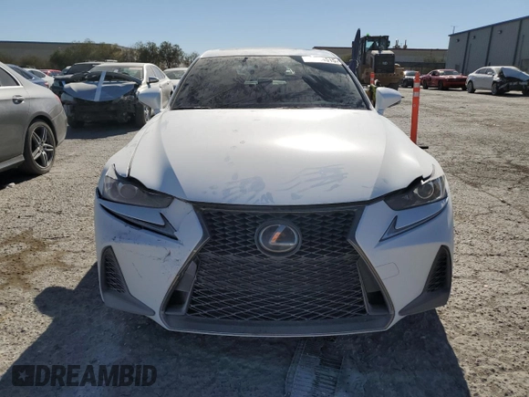 2020 Lexus IS 350 F Sport with VIN JTHGZ1B28L5037117, listed as a Copart auction lot 44354515 with 46,785 mi miles and Salvage title. Bid and sale history available at DreamBid. Image 5.