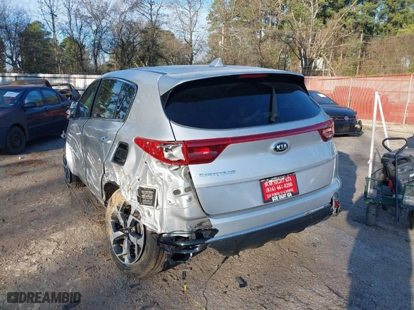 2022 Kia Sportage LX with VIN KNDPM3AC7N7014506, listed as a IAAI auction lot 41270807 with 37,446 mi miles. Bid and sale history available at carsss.com. Image 19.