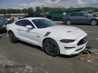 2019 Ford Mustang GT with VIN 1FA6P8CF8K5178089, listed as a Copart auction lot 54248605 with 72,201 mi miles and Salvage title. Bid and sale history available at DreamBid. Image 4.