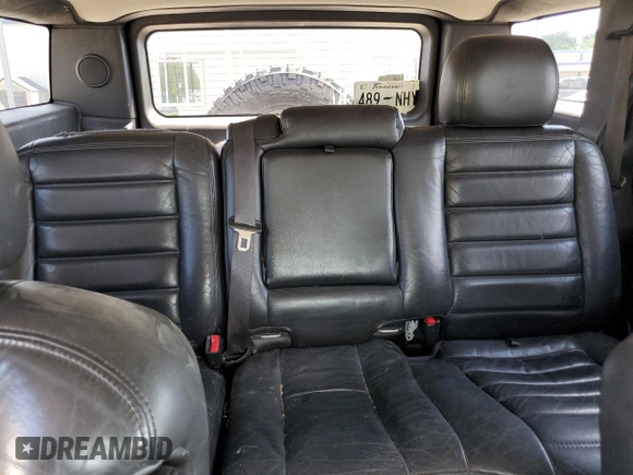 2006 Hummer H2 with VIN 5GRGN23U26H100264, listed as a Copart auction lot 58083494 with 169,104 mi miles and Salvage Title. Bid and sale history available at carsss.com. Image 10.
