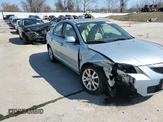 2007 Mazda 3 i Touring with VIN JM1BK12F371666350, listed as a Copart auction lot 48012045 with 169,235 mi miles and Salvage Title. Bid and sale history available at DreamBid. Image 10.