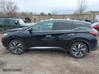 2018 Nissan Murano Platinum with VIN 5N1AZ2MH1JN185097, listed as a IAAI auction lot 41863439 with 140,784 mi miles. Bid and sale history available at carsss.com. Image 14.