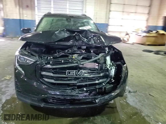 2020 GMC Terrain SLE z VIN 3GKALMEV2LL124466, wystawiony jako Copart lot #48676375 z przebiegiem 78 932 mil mil oraz Nie do naprawy • Non repairable. Historia ofert i sprzedaży dostępna na DreamBid. Obrazek 14.