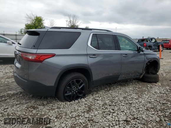 2021 Chevrolet Traverse LT Cloth with VIN 1GNEVGKW6MJ103139, listed as a Copart auction lot 69636174 with 45,818 mi miles and Salvage Title. Bid and sale history available at carsss.com. Image 3.