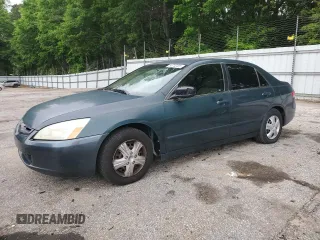 2003 Honda Accord LX z VIN 1HGCM56333A009744, wystawiony jako Copart lot #54742455 z przebiegiem 193 041 mil mil oraz Szkoda całkowita • Salvage title. Historia ofert i sprzedaży dostępna na DreamBid. Obrazek 1.