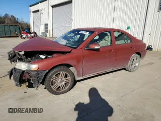 2008 Volvo S60 2.5T with VIN YV1RS592982680090, listed as a Copart auction lot 41671995 with 195,614 mi miles and Salvage Title. Bid and sale history available at carsss.com. Image 1.