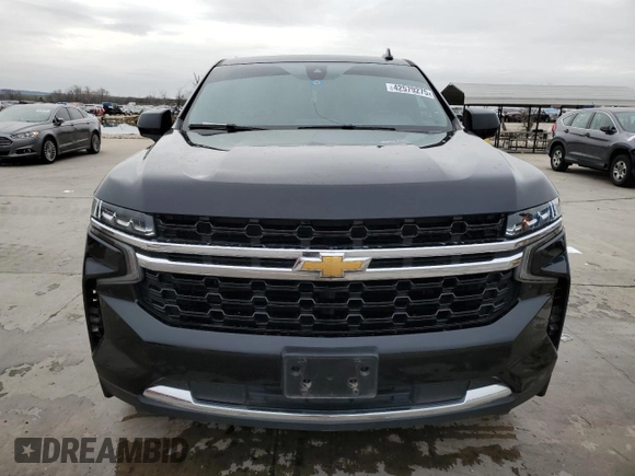 2021 Chevrolet Suburban LS with VIN 1GNSCBKD0MR379571, listed as a Copart auction lot 42579275 with 146,655 mi miles and Salvage Title. Bid and sale history available at DreamBid. Image 5.