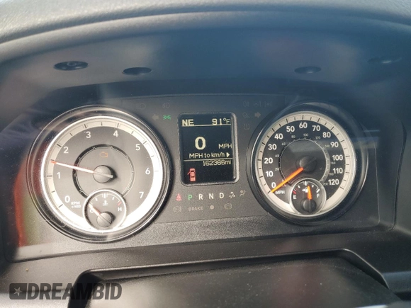 2017 Ram 1500 Express with VIN 1C6RR6FG9HS514618, listed as a Copart auction lot 51253635 with 162,366 mi miles and Salvage title. Bid and sale history available at DreamBid. Image 9.