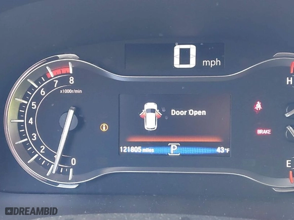 2016 Honda Pilot EX-L with VIN 5FNYF6H52GB057395, listed as a IAAI auction lot 41483056 with 121,805 mi miles. Bid and sale history available at carsss.com. Image 7.