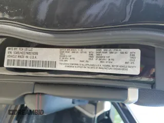 2022 Jeep Grand Cherokee Trailhawk with VIN 1C4RJHCG7N8574289, listed as a Copart auction lot 56333165 with 23,522 mi miles and Salvage title. Bid and sale history available at DreamBid. Image 14.