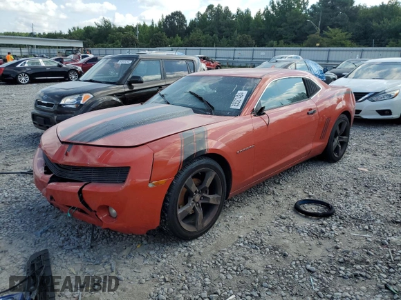 2012 Chevrolet Camaro 1LT with VIN 2G1FB1E36C9128498, listed as a Copart auction lot 65527424 with 183,721 mi miles and Salvage title. Bid and sale history available at DreamBid. Image 1.