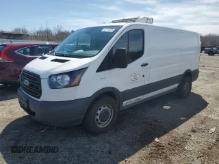 2017 Ford Transit with VIN 1FTYR1ZM5HKB30604, listed as a Copart auction lot 55535775 with 230,193 mi miles and Clean Title. Bid and sale history available at carsss.com. Image 1.