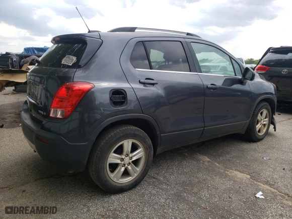 2016 Chevrolet Trax LT with VIN 3GNCJLSB2GL258180, listed as a Copart auction lot 52760935 with 0 mi miles and Clean Title. Bid and sale history available at carsss.com. Image 3.