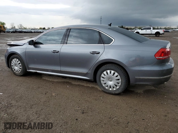 2015 Volkswagen Passat Trendline with VIN 1VWAV7A38FC041679, listed as a Copart auction lot 53419724 with 123,868 mi miles and Salvage title. Bid and sale history available at DreamBid. Image 2.