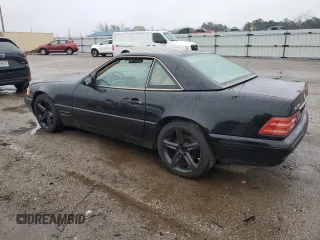 1999 Mercedes-Benz SL-Class with VIN WDBFA68F1XF181182, listed as a Copart auction lot 43656455 with 201,105 mi miles and Clean Title. Bid and sale history available at carsss.com. Image 2.