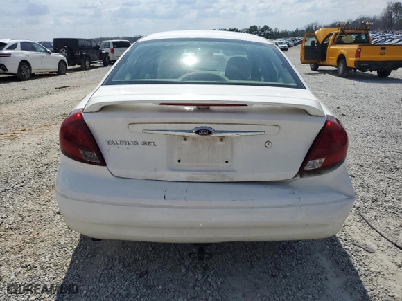 2001 Ford Taurus SEL Deluxe with VIN 1FAFP56S51A201440, listed as a Copart auction lot 48914365 with 127,151 mi miles and Salvage Title. Bid and sale history available at carsss.com. Image 6.