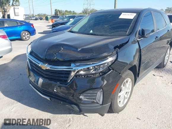2022 Chevrolet Equinox LT with VIN 3GNAXKEV6NL114134, listed as a IAAI auction lot 40828504 with 43,240 mi miles and . Bid and sale history available at DreamBid. Image 6.