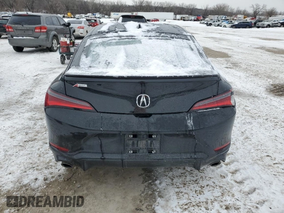 2024 Acura Integra w/A-Spec Package with VIN 19UDE4H34RA019183, listed as a Copart auction lot 45304555 with 14,811 mi miles and Salvage Title. Bid and sale history available at carsss.com. Image 6.
