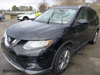 2015 Nissan Rogue S with VIN 5N1AT2MT6FC757001, listed as a IAAI auction lot 41806214 with 1 mi miles. Bid and sale history available at carsss.com. Image 6.