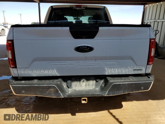 2018 Ford F-150 XL with VIN 1FTEW1EP9JKF41991, listed as a Copart auction lot 49950355 with 188,212 mi miles and Clean Title. Bid and sale history available at DreamBid. Image 6.