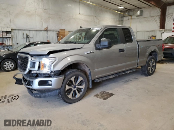 2020 Ford F-150 XL with VIN 1FTEX1EP6LKE18195, listed as a Copart auction lot 49066725 with 72,942 mi miles and Salvage Title. Bid and sale history available at carsss.com. Image 1.