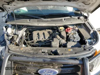2013 Ford Utility Police Interceptor with VIN 1FM5K8AR0DGB63879, listed as a Copart auction lot 82241054 with 124,768 mi miles and Salvage Title. Bid and sale history available at carsss.com. Image 12.