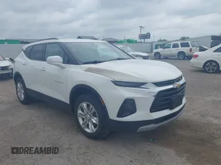2021 Chevrolet Blazer LT z VIN 3GNKBDRS6MS537833, wystawiony jako IAAI lot #42138082 z przebiegiem 77 067 mil mil oraz . Historia ofert i sprzedaży dostępna na DreamBid. Obrazek 1.