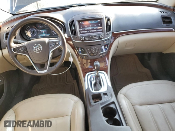 2015 Buick Regal with VIN 2G4GV5EK7F9265810, listed as a Copart auction lot 84099184 with 91,989 mi miles and Salvage title. Bid and sale history available at DreamBid. Image 8.