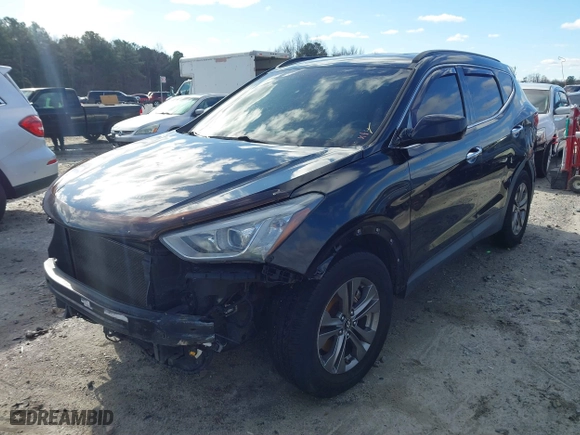 2013 Hyundai Santa Fe Sport with VIN 5XYZU3LB6DG122727, listed as a IAAI auction lot 41711186 with 185,372 mi miles. Bid and sale history available at carsss.com. Image 20.