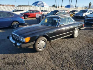 1984 Mercedes-Benz 380 with VIN WDBBA45A7EA009003, listed as a Copart auction lot 83547714 with 62,317 mi miles and Clean Title. Bid and sale history available at carsss.com. Image 1.