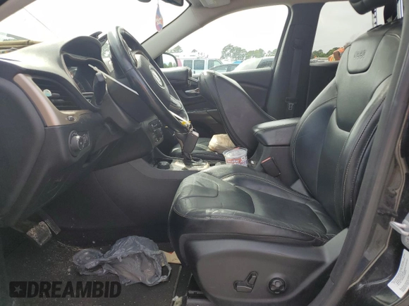 2014 Jeep Cherokee Limited z VIN 1C4PJMDS1EW132204, wystawiony jako Copart lot #57324975 z przebiegiem 98 899 mil mil oraz Szkoda całkowita • Salvage title. Historia ofert i sprzedaży dostępna na DreamBid. Obrazek 7.