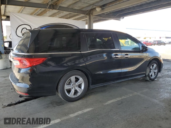 2019 Honda Odyssey EX-L z VIN 5FNRL6H71KB029661, wystawiony jako Copart lot #53437175 z przebiegiem 116 176 mil mil oraz Szkoda całkowita • Salvage title. Historia ofert i sprzedaży dostępna na DreamBid. Obrazek 3.