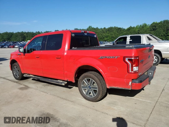 2016 Ford F-150 XL with VIN 1FTEW1CFXGKD14845, listed as a Copart auction lot 60983275 with 197,236 mi miles and Clean title. Bid and sale history available at DreamBid. Image 2.