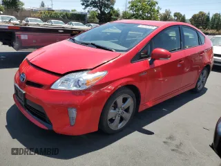 2015 Toyota Prius Four with VIN JTDKN3DU1F0426815, listed as a Copart auction lot 58793525 with 139,802 mi miles and Salvage title. Bid and sale history available at DreamBid. Image 1.