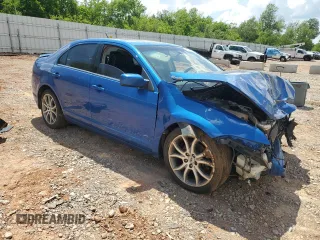 2012 Ford Fusion SE with VIN 3FAHP0HA7CR258439, listed as a Copart auction lot 56538845 with Not provided miles and Salvage title. Bid and sale history available at DreamBid. Image 4.