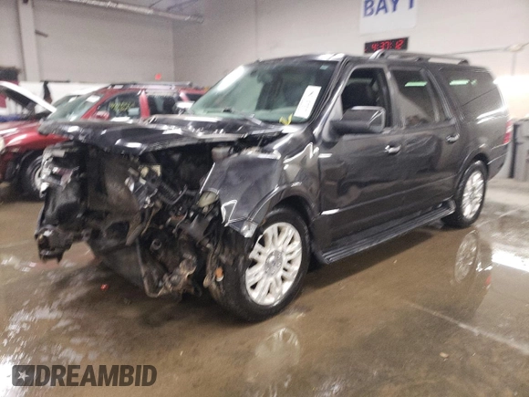 2011 Ford Expedition EL Limited with VIN 1FMJK2A51BEF06944, listed as a Copart auction lot 83030194 with 0 mi miles and Salvage Title. Bid and sale history available at carsss.com. Image 1.