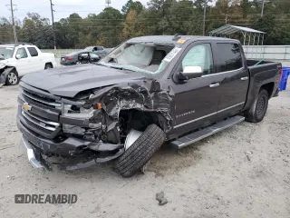 2016 Chevrolet Silverado 1500 LTZ with VIN 3GCUKSEJ2GG156040, listed as a Copart auction lot 83831464 with Not Provided miles and Salvage Title. Bid and sale history available at carsss.com. Image 1.
