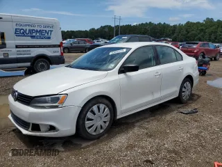 2014 Volkswagen Jetta S with VIN 3VW2K7AJ2EM240929, listed as a Copart auction lot 63842245 with 82,080 mi miles and Salvage title. Bid and sale history available at DreamBid. Image 1.