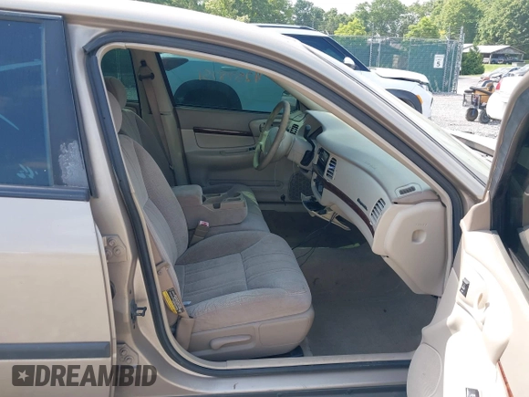 2002 Chevrolet Impala z VIN 2G1WF52E429383814, wystawiony jako IAAI lot #42578751 z przebiegiem 145 753 mil mil oraz . Historia ofert i sprzedaży dostępna na DreamBid. Obrazek 5.