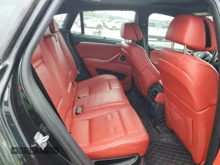 2014 BMW X6 M with VIN 5YMGZ0C56E0C40490, listed as a Copart auction lot 85317174 with 104,630 mi miles and Salvage Title. Bid and sale history available at carsss.com. Image 11.