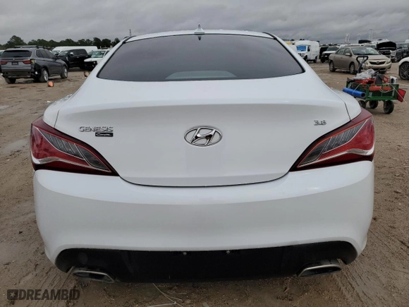 2015 Hyundai Genesis Coupe 3.8L Ultimate with VIN KMHHU6KJ1FU123285, listed as a Copart auction lot 45184445 with 126,269 mi miles and Clean Title. Bid and sale history available at carsss.com. Image 6.