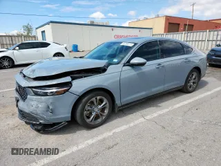 2023 Honda Accord EX-L with VIN 1HGCY2F65PA060228, listed as a Copart auction lot 62289275 with 24,319 mi miles and Salvage title. Bid and sale history available at DreamBid. Image 1.