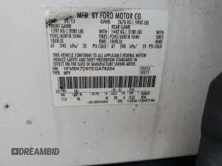 2014 Ford Explorer XLT z VIN 1FM5K7D97EGA78254, wystawiony jako Copart lot #83633344 z przebiegiem 196 117 mil mil oraz Szkoda całkowita • Salvage title. Historia ofert i sprzedaży dostępna na DreamBid. Obrazek 15.
