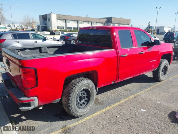 2016 Chevrolet Silverado 1500 Custom with VIN 1GCVKPEC8GZ371067, listed as a IAAI auction lot 41656868 with 122,060 mi miles. Bid and sale history available at carsss.com. Image 4.