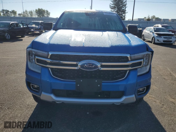 2024 Ford Ranger XLT with VIN 1FTER4HH4RLE42613, listed as a Copart auction lot 72240304 with 46 mi miles and Salvage Title. Bid and sale history available at carsss.com. Image 5.